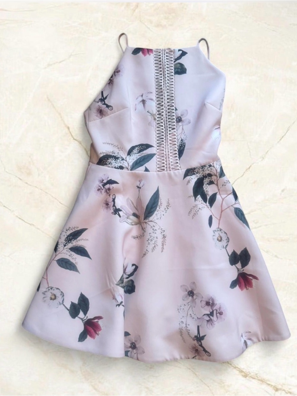 Revolve Keepsake Do It Right Mini Dress Garden Floral -M Romantic Coquette Fem